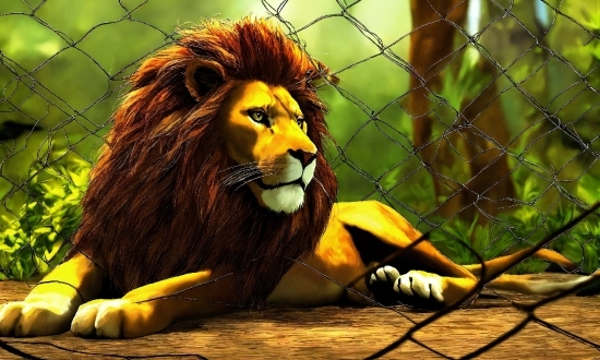 Desktop Recorder Windows 10, Fence, Felidae, Masai Lion, Organism, Carnivore