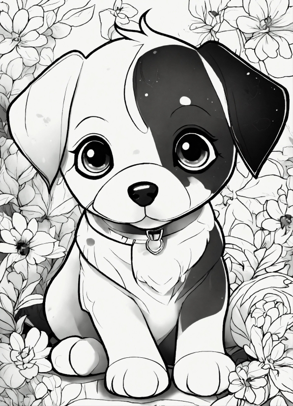 Dog, White, Dog Breed, Carnivore, Cartoon, Working Animal