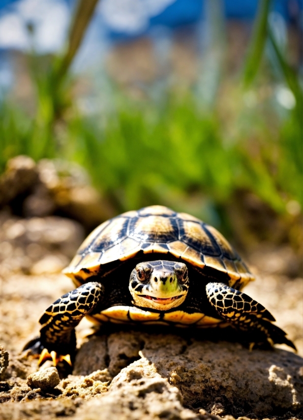 Editing Apps No Watermark, Eastern Box Turtle, Ecoregion, Reptile, Grass, Terrestrial Animal