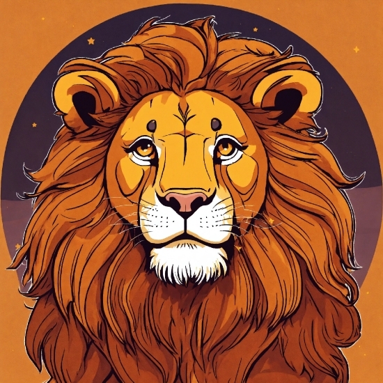 Felidae, Carnivore, Mammal, Lion, Art, Big Cats