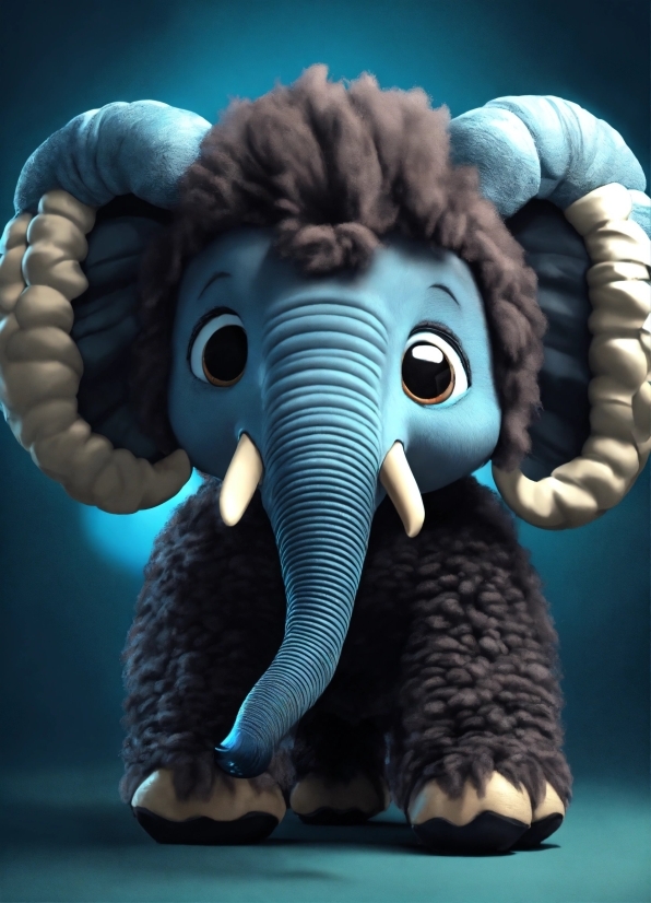 Filmora No Watermark Pc, Elephant, Toy, Blue, Organism, Working Animal