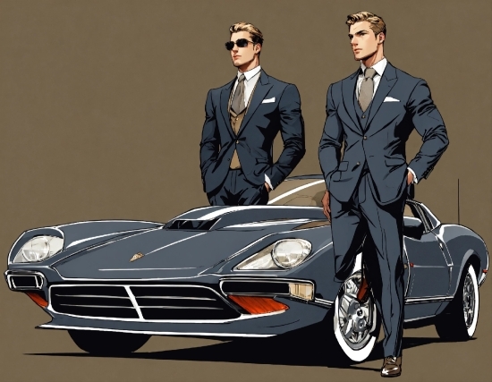 Fine Arts Visual Arts, Suit Trousers, Vehicle, Wheel, Tire, Car