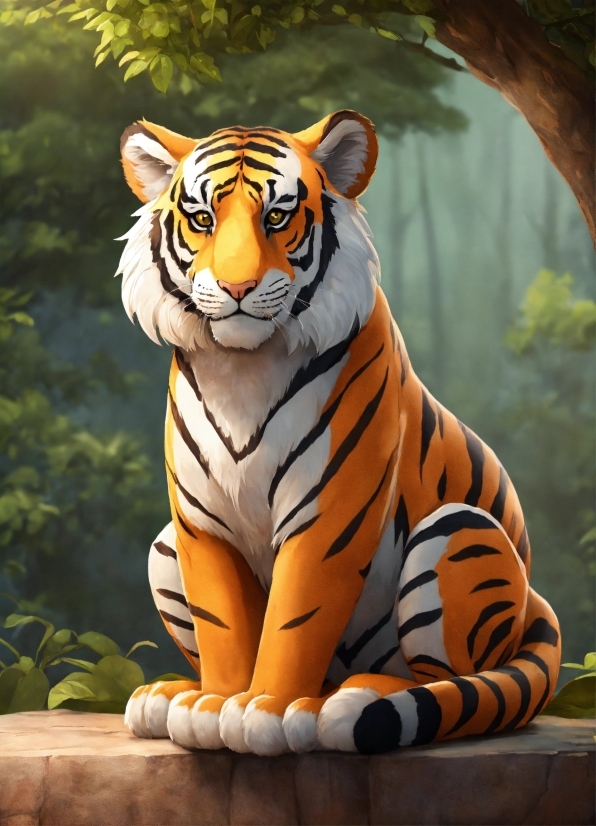 Free Animated Video Creator, Bengal Tiger, Siberian Tiger, Tiger, Felidae, Carnivore