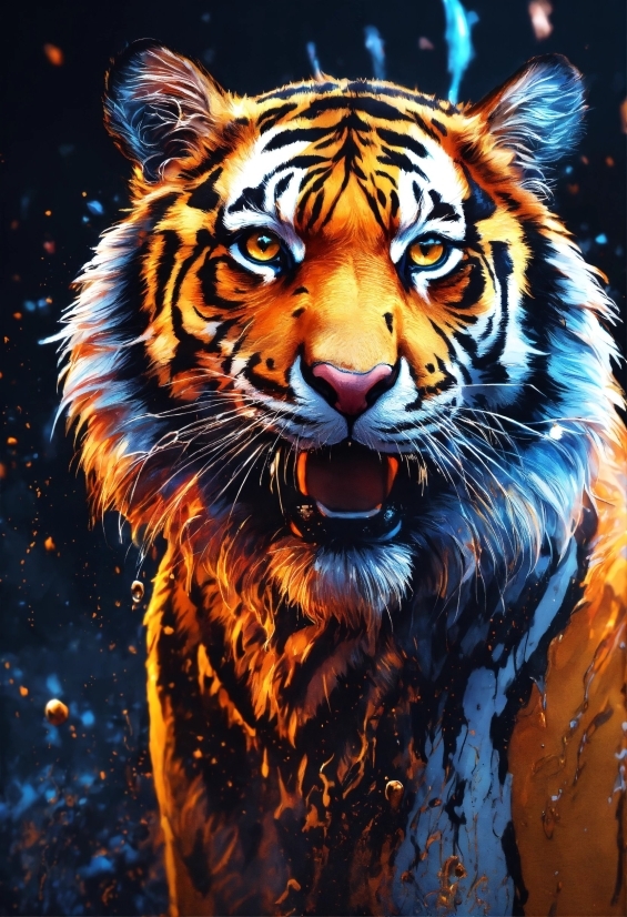 Free Business Video Maker, Bengal Tiger, Siberian Tiger, Tiger, Felidae, Carnivore