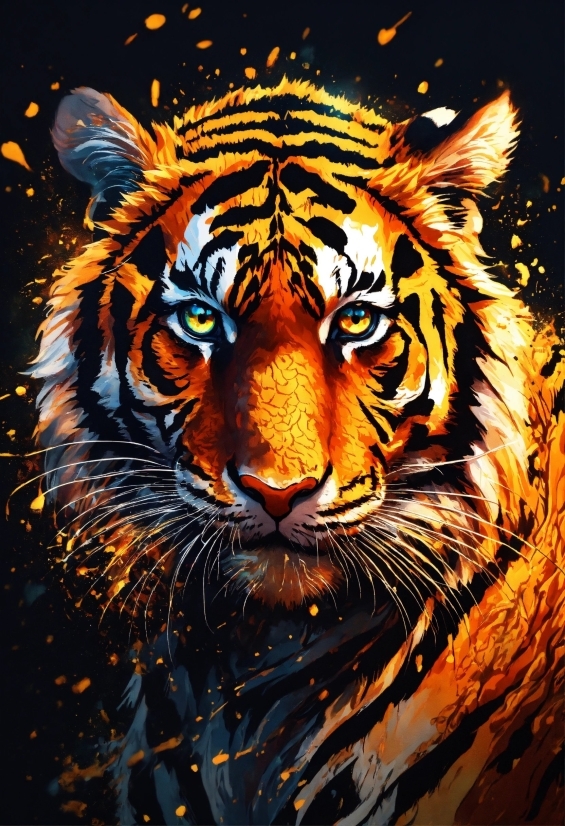 Free Desktop Video Editor, Siberian Tiger, Bengal Tiger, Tiger, Vertebrate, Carnivore