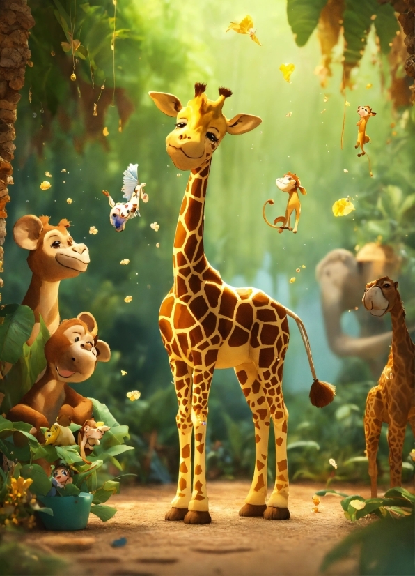 Free Download Kinemaster For Pc, Plant, Giraffidae, Giraffe, Vertebrate, Green