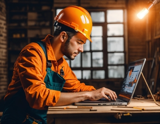 Free Hq Images, Computer, Laptop, Personal Computer, Hard Hat, Helmet