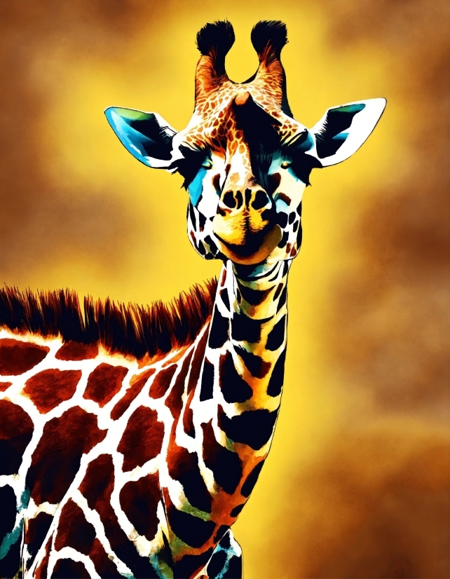 Free Instagram Video Maker, Head, Giraffidae, Photograph, Eye, Giraffe