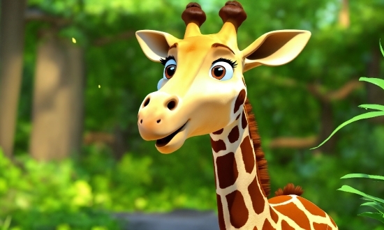 Free Modeling Software For 3d Printing, Giraffe, Giraffidae, Green, Natural Environment, Organism