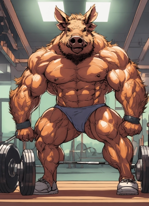 Free Music Loops No Copyright, Cartoon, Muscle, Art, Bodybuilder, Poster