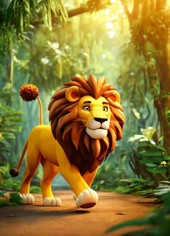 Free Online Video Editor No Watermark 1080p, Plant, Felidae, Carnivore, Lion, Big Cats