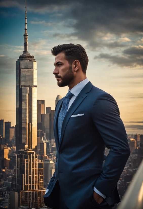 Free Photo Enhancer App, Cloud, Sky, Dress Shirt, Building, Tower