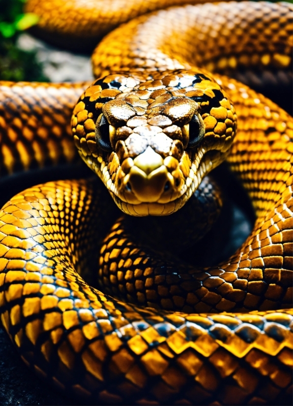 Free Video Creation Software, Head, Eye, Snake, Light, Reptile