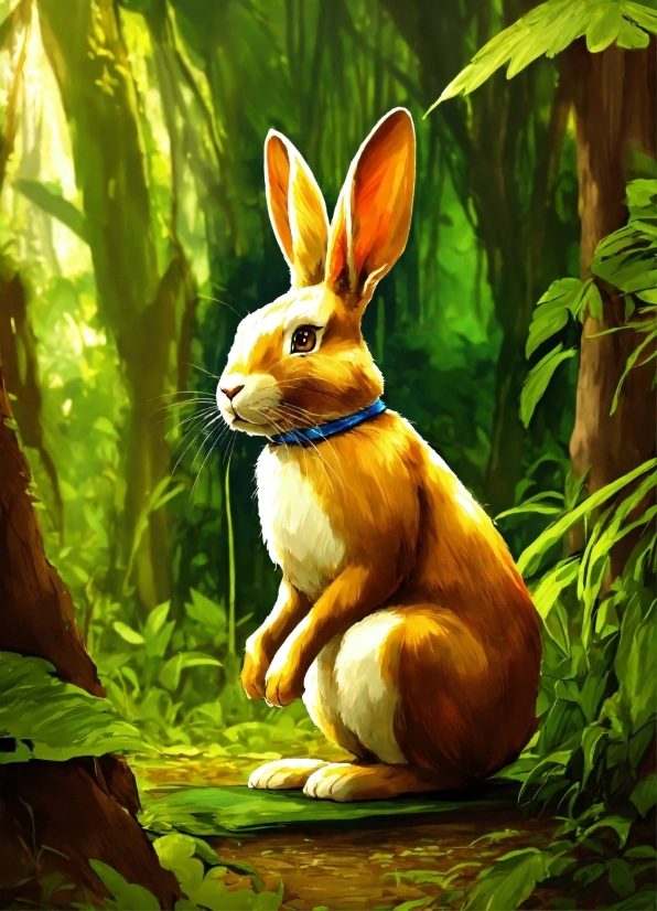 Free Video Creator With Music, Rabbit, Plant, Rabbits And Hares, Organism, Hare