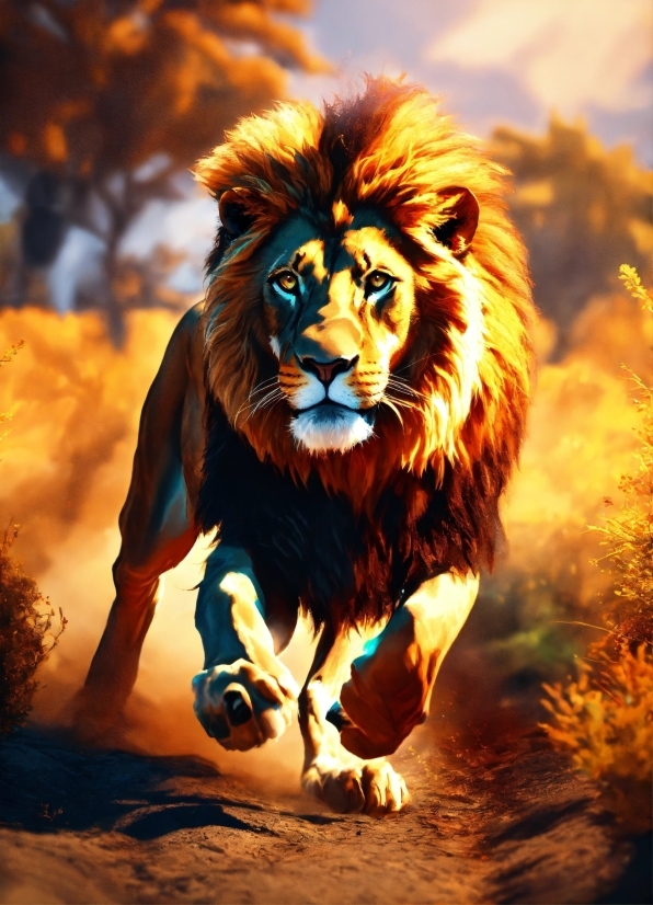 Free Video Enhancer App For Android, Felidae, Carnivore, Nature, Lion, Masai Lion