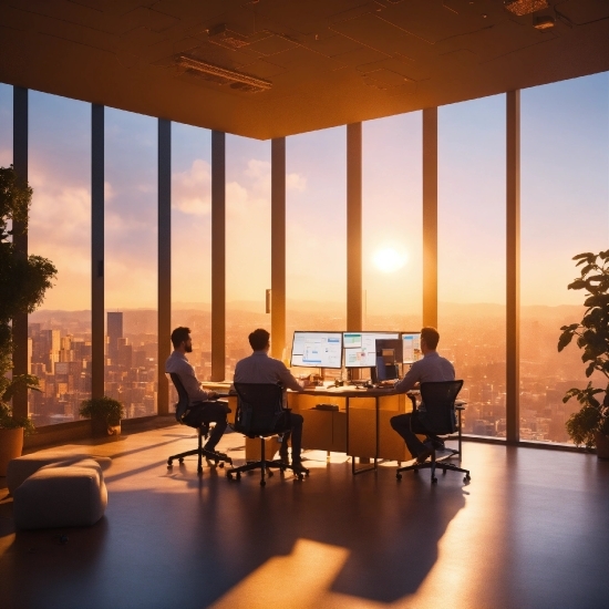 Furniture, Table, Property, Building, Sky, Chair