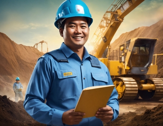 Gimp Graphic Design, Smile, Hard Hat, Workwear, Helmet, Sky