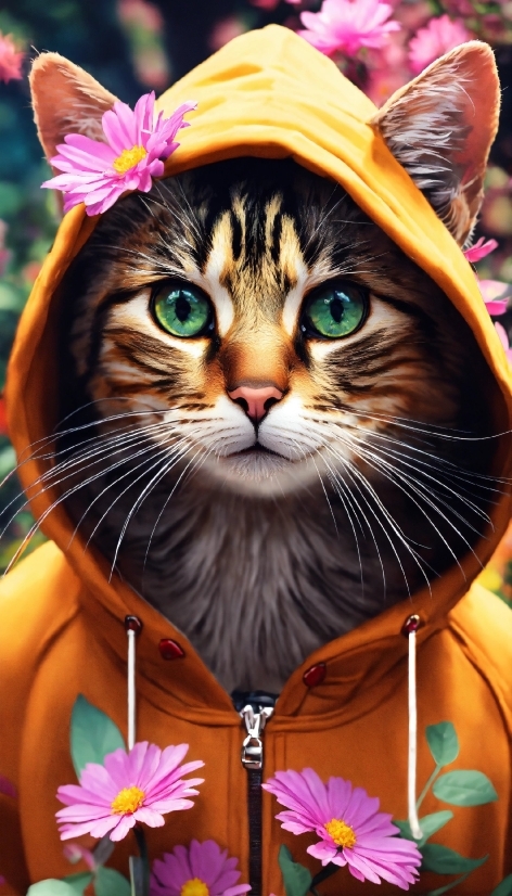 Google Stock Images, Cat, Nature, Felidae, Hat, Carnivore