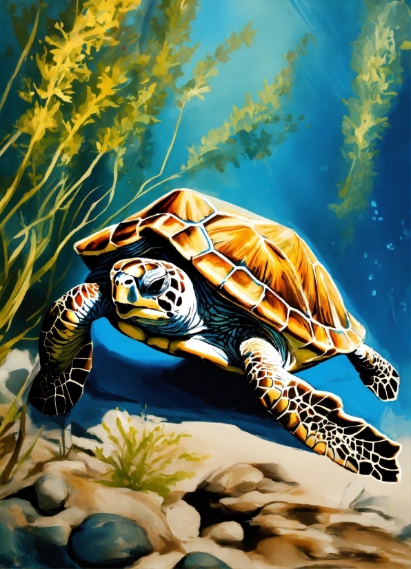 Graphic Design Software For Mac, Vertebrate, Hawksbill Sea Turtle, Nature, Reptile, Natural Environment