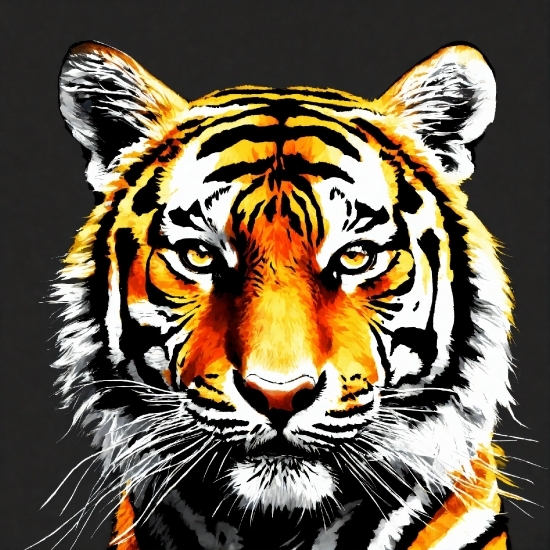 Graphics Software For Pc, Siberian Tiger, Bengal Tiger, White, Tiger, Carnivore