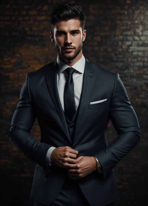 Hair, Face, Head, Dress Shirt, Beard, Flash Photography