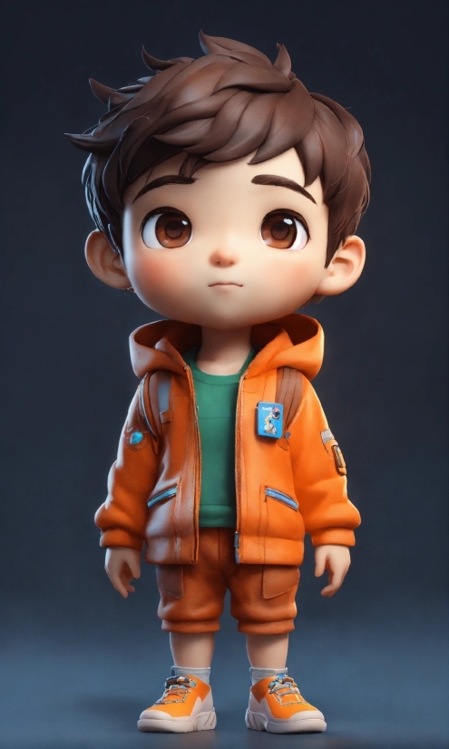 Hair, Head, Outerwear, Hairstyle, Eye, Doll