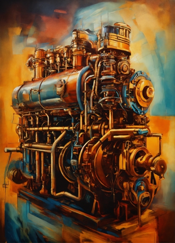 High Res Photo Printing, Paint, Art, Steam Engine, Gas, Font