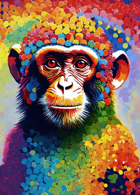 Hitpaw Video Editor, Primate, Vertebrate, Organism, Art, Painting