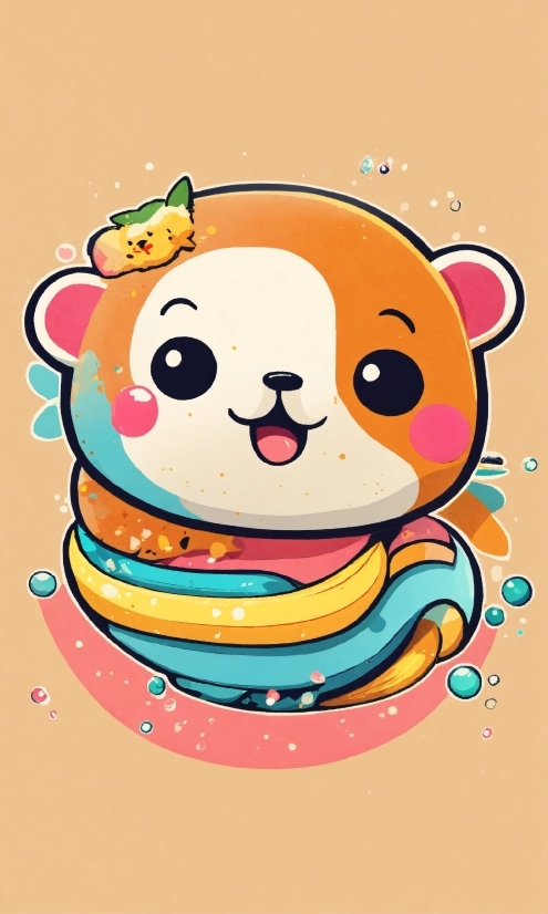 Icecream Video Editor Pc, Cheek, Cartoon, Happy, Art, Painting