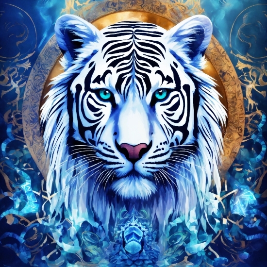 Kdenlive Cut Video, Bengal Tiger, Siberian Tiger, Tiger, Blue, Natural Environment