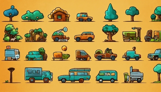 Land Vehicle, Car, Vehicle, Motor Vehicle, Green, Ecoregion