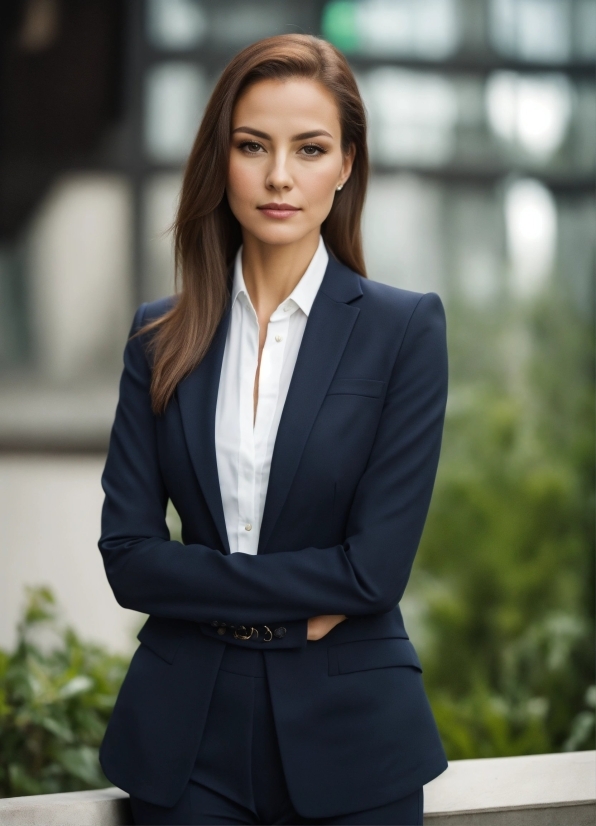 Lip, Dress Shirt, Sleeve, Gesture, Collar, Blazer