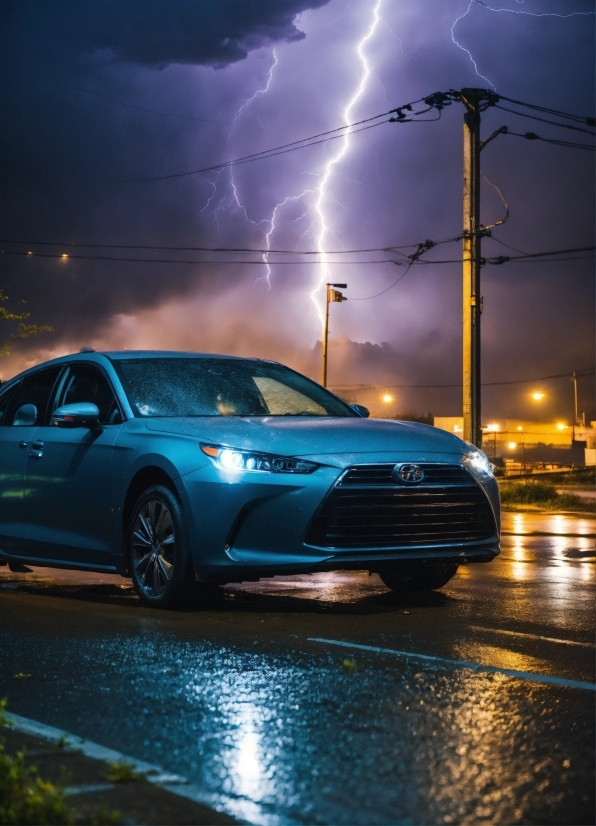 Living Room Wall Decor Ideas, Cloud, Wheel, Sky, Car, Lightning