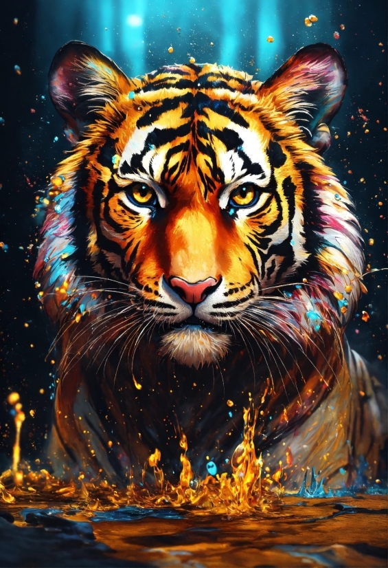 Lr Photo Editing, Bengal Tiger, Siberian Tiger, Tiger, Carnivore, Felidae