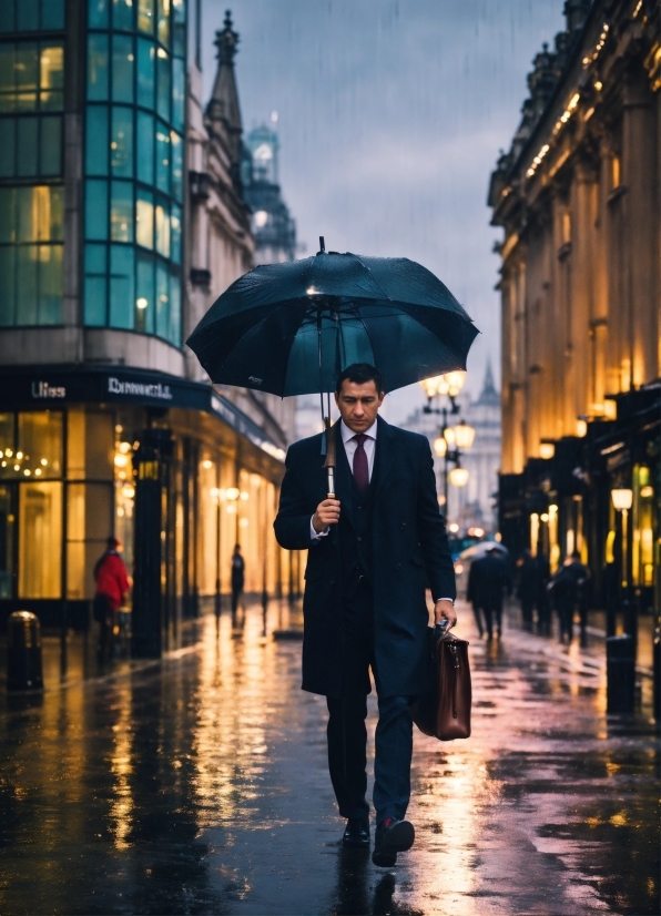 Lunapic Art, Building, Umbrella, Sky, Infrastructure, Standing