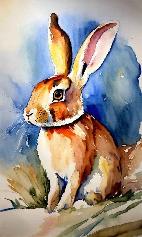 Mac Editing Software, Rabbit, Rabbits And Hares, Painting, Paint, Hare