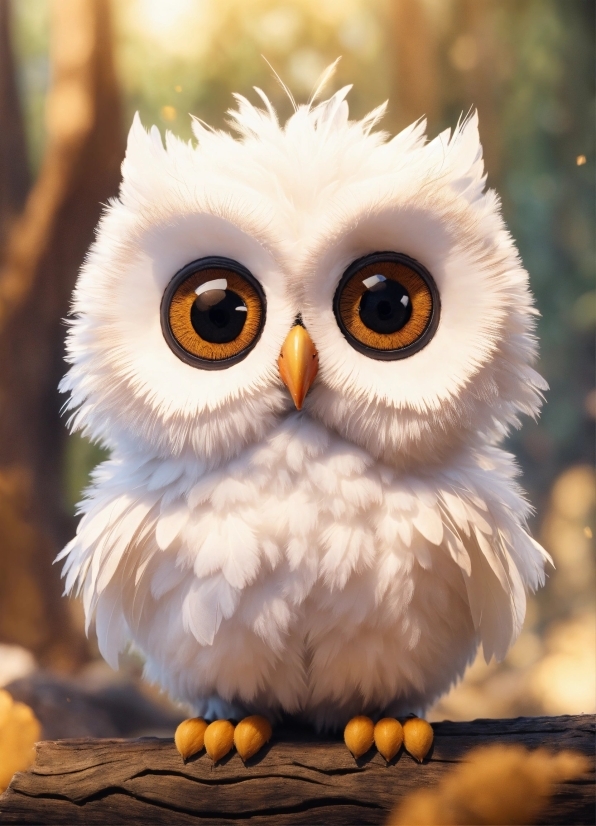 Marketing Video Creator, Bird, Owl, Beak, Screech Owl, Feather