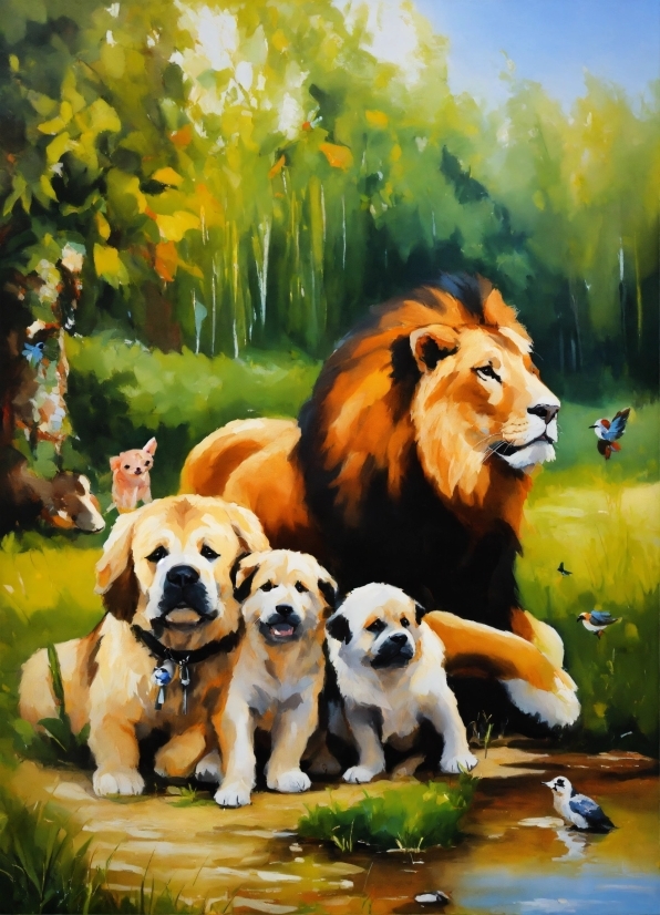 No Copyright Audio For Youtube, Vertebrate, Dog, Paint, Dog Breed, Painting