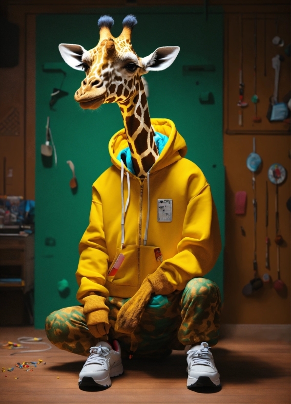 Non Stock Photos, Sleeve, Giraffidae, Fun, Giraffe, Art