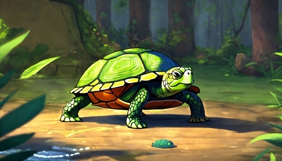 Online Cartoon Video Maker, Reptile, Turtle, Organism, Botany, Tortoise