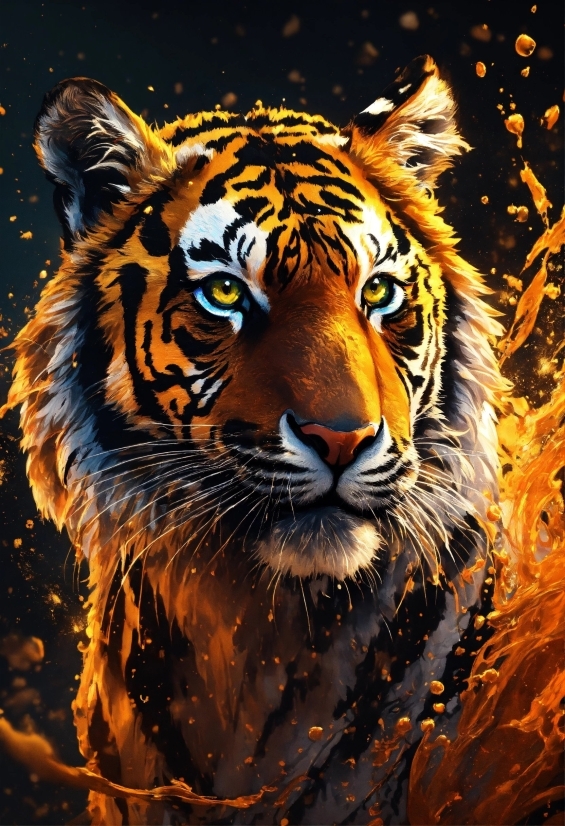 Online Video Cutter Online, Siberian Tiger, Bengal Tiger, Tiger, Felidae, Nature