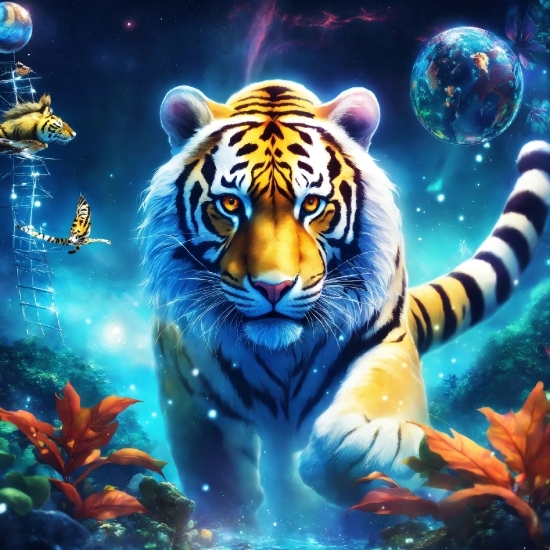 Online Video Editor Cutter, Bengal Tiger, Siberian Tiger, Tiger, Light, Felidae