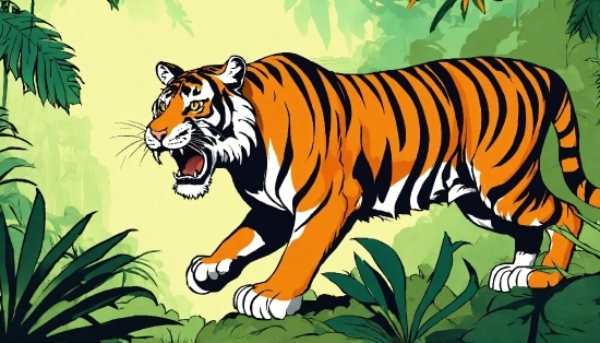 Online Video Editor No Download, Plant, Bengal Tiger, Siberian Tiger, Felidae, Carnivore