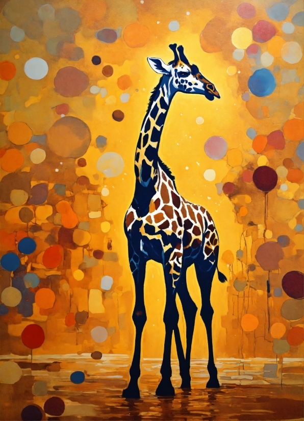 Open Source Video Converter, Giraffe, Giraffidae, Plant, Organism, Art