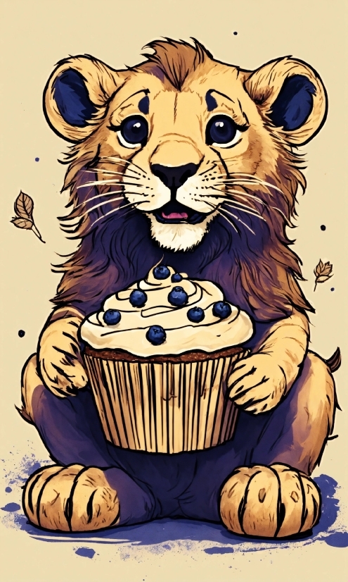 Open Source Video Editor Mac, Mammal, Cartoon, Art, Cake Decorating Supply, Big Cats