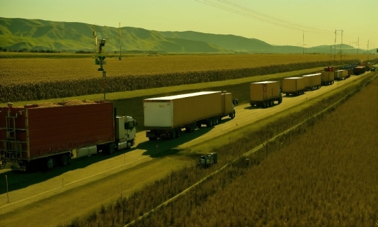 Photo Image, Sky, Plant, Ecoregion, Truck, Infrastructure