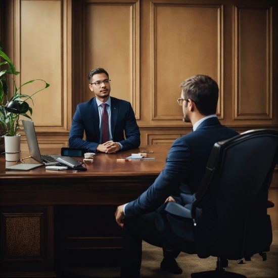 Photoshop Poster, Table, Plant, Tie, Chair, Desk