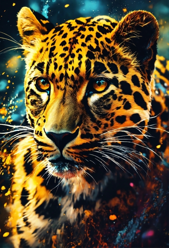 Plant, Natural Environment, Organism, Carnivore, Felidae, Leopard