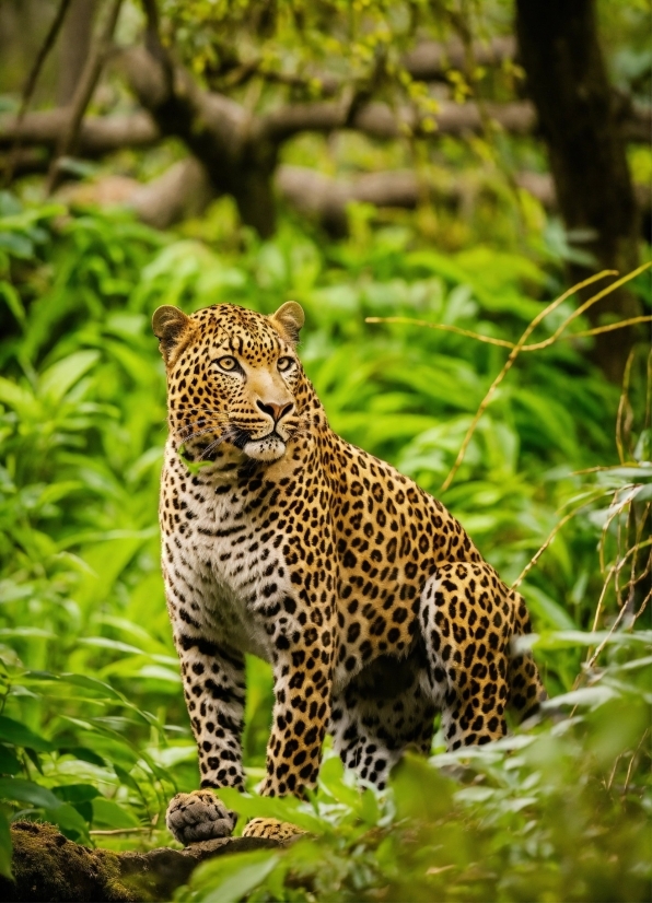 Plant, Plant Community, Carnivore, Felidae, Organism, African Leopard