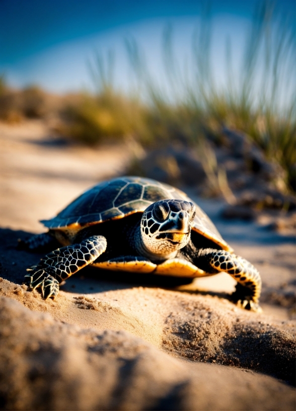 Polish Photo Editor, Sky, Ecoregion, Reptile, Turtle, Beach